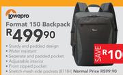 Lowepro Format 150 Backpack