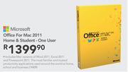 Microsoft Office For Mac 2011 Home & Student -One User