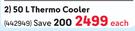 Camp Master 50L Thermo Cooler-Eah