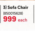 Camp Master Sofa Chair-Each