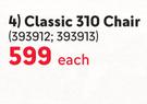 Camp Master Classic 310 Chair-Each