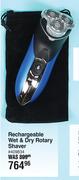 Barbasol Rechargeable Wet & Dry Rotary Shaver