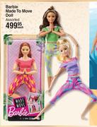 Barbie Made To Move Doll Assorted-Each