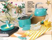 Jeronimo Happy Little Chef Fun Play House Kitchen Set (31 Piece) 436574-Per Set