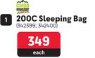 Campmaster 200C Sleeping Bag-Each
