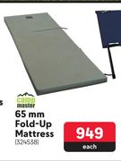 Campmaster 65mm Fold Up Mattress-Each