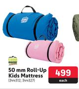 Campmaster 50mm Roll Up Kids Mattress-Each