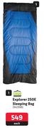 Campmaster Explorer 250E Sleeping Bag-Each