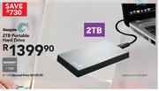 Seagate 2TB Portable Hard Drive