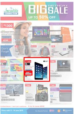 Incredible Connection : Big Birthday Sale (11 Jun - 14 Jun 2015), page 1
