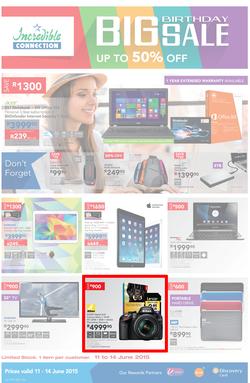 Incredible Connection : Big Birthday Sale (11 Jun - 14 Jun 2015), page 1