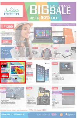 Incredible Connection : Big Birthday Sale (11 Jun - 14 Jun 2015), page 1