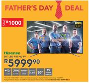 Hisense 50" LED Full HD TV
