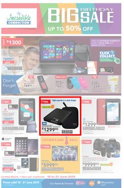 Incredible Connection : Big Birthday Sale (18 Jun - 21 Jun 2015), page 1