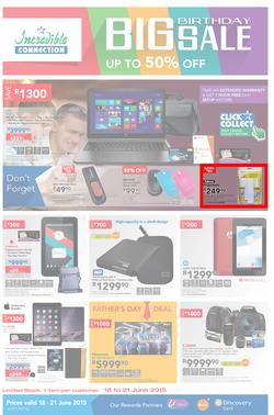 Incredible Connection : Big Birthday Sale (18 Jun - 21 Jun 2015), page 1