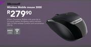 Microsoft Wireless Mobile Mouse 3000