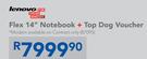 Lenovo Flex 14" Notebook + Top Dog Voucher