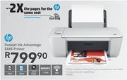 HP Deskjet Ink Advantage 2545 Printer