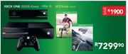 XBox One 500GB Kinect+Fifa 15+NFS Rivals