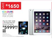 Apple iPad Air WiFi 16GB+Everlast iPad Air Screen Protector-Each