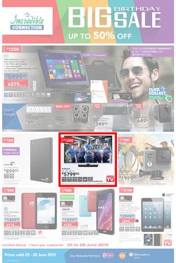 Incredible Connection : Big Birthday Sale (25 Jun - 28 Jun 2015), page 1