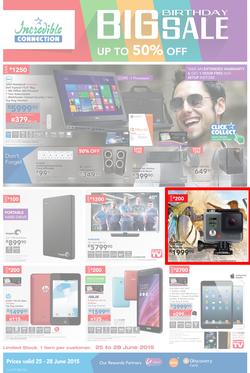 Incredible Connection : Big Birthday Sale (25 Jun - 28 Jun 2015), page 1