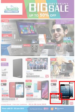 Incredible Connection : Big Birthday Sale (25 Jun - 28 Jun 2015), page 1