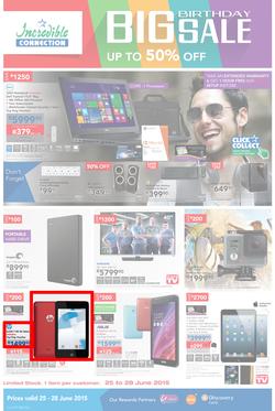 Incredible Connection : Big Birthday Sale (25 Jun - 28 Jun 2015), page 1