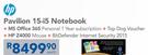 HP Pavilion 15-i5 Notebook Each