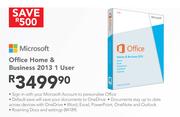 Microsoft Office Home & Business 2013 1 User