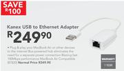 Kanex USB To Ethernet Adapter