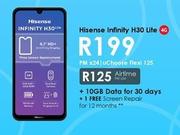 Hisense Infinity H30 Lite 4G-On uChoose Flexi 125