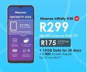 Hisense Infinity H30 4G-On uChoose Flexi 175