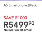 Samsung A5 Smartphone(Black)