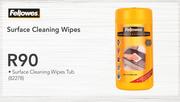 Fellowes Surface Cleaning Wipes