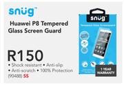 Snug Huawei P8 Tempered Glass Screen Guard