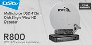 DSTV Multichoice DSD4136 Dish Single View HD Decoder