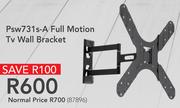 Psw731s-A Full Motion TV Wall Bracket