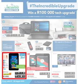 Incredible Connection : The Incredible Upgrade (27 Aug - 30 Aug 2015), page 1