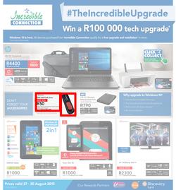 Incredible Connection : The Incredible Upgrade (27 Aug - 30 Aug 2015), page 1