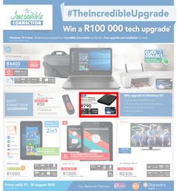 Incredible Connection : The Incredible Upgrade (27 Aug - 30 Aug 2015), page 1