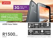 Lenovo A3300 Voice Tablet-Each