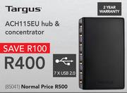 Targus ACH115EU Hub & Concentrator
