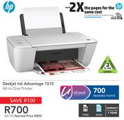 HP Deskjet Ink Advantage 1515 All-In-One Printer
