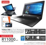 Lenovo Yoga 500 i5 2 In 1 Notebook-Each