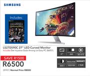 Samsung LS27D590C 27" LED Curved Monitor