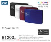 My Passport Ultra 1TB USB 3.0-Each
