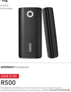 6000MAH Powerbank