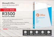Microsoft Office Home & Business 2013 1 User
