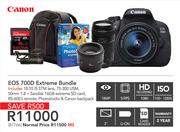 Canon EOS 700D Extreme Bundle